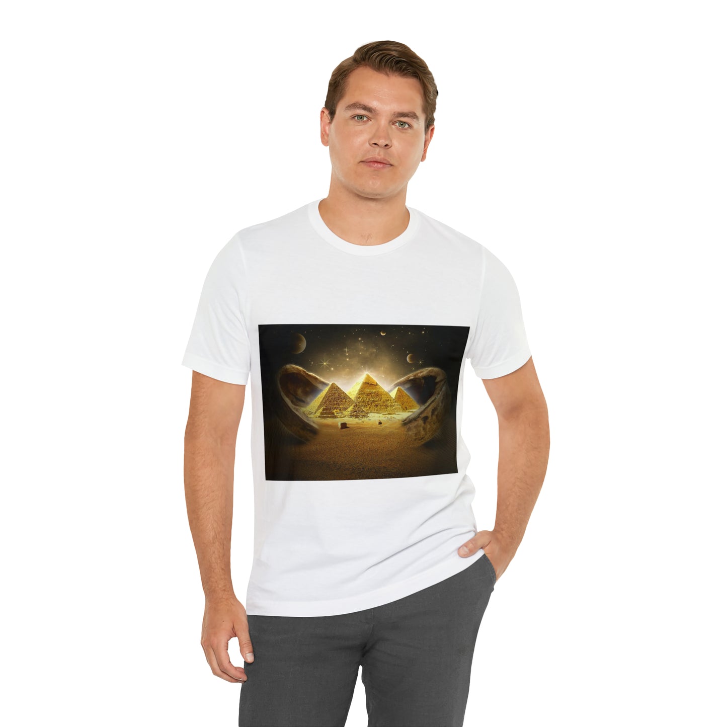 Egyptian Pyramids T-Shirt 100 % Cotton