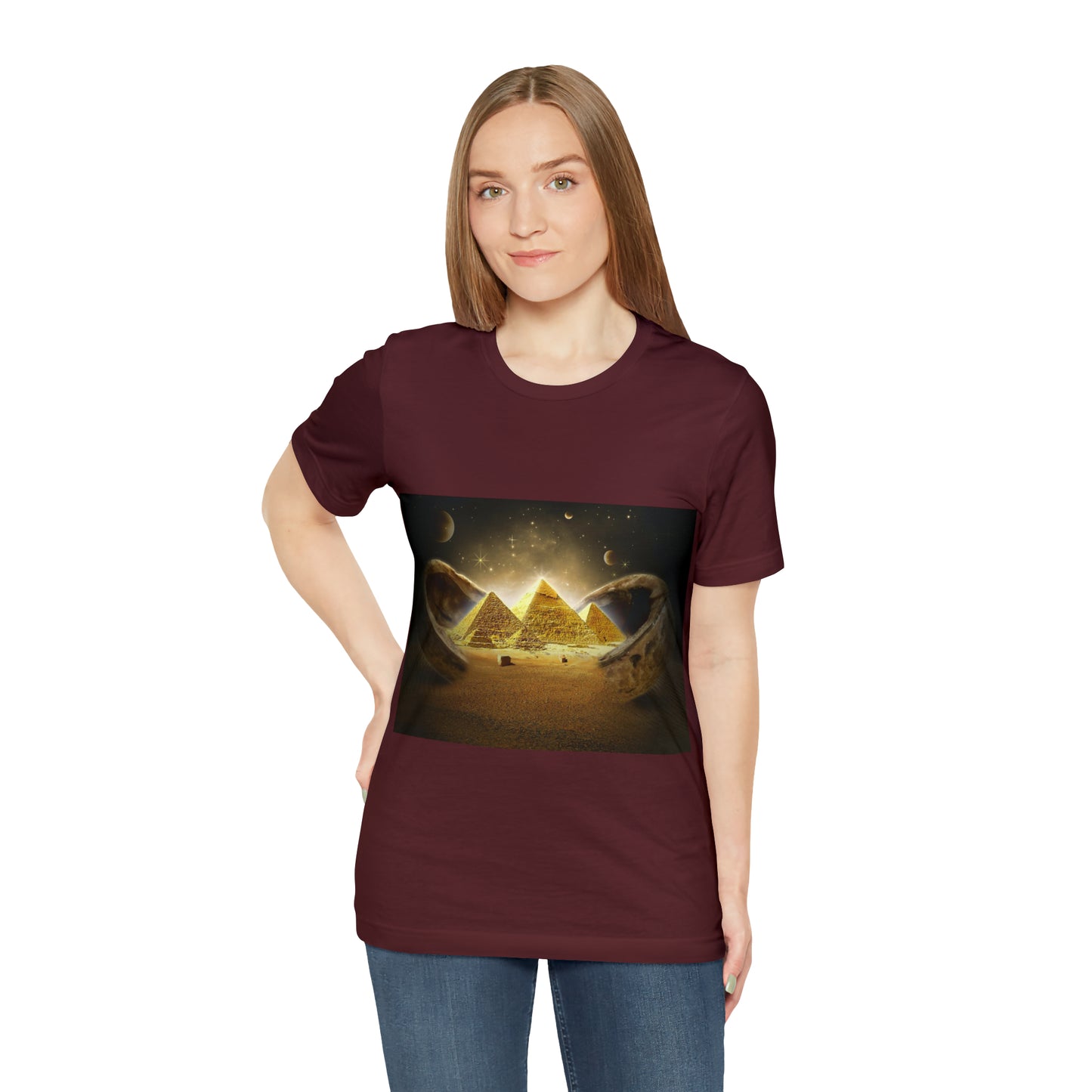Egyptian Pyramids T-Shirt 100 % Cotton
