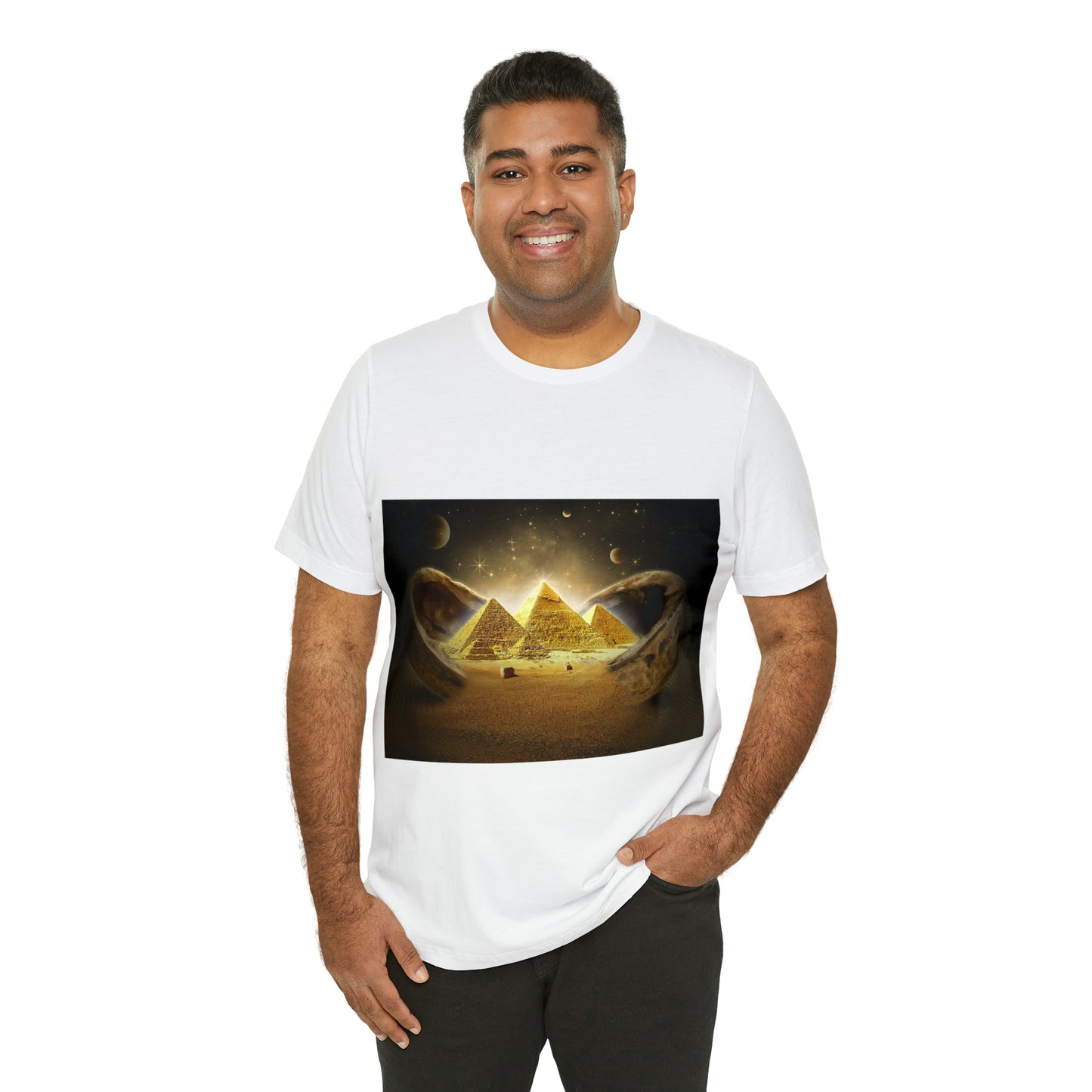 Egyptian Pyramids T-Shirt 100 % Cotton