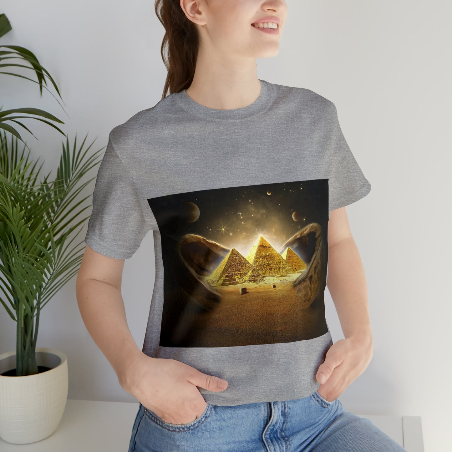 Egyptian Pyramids T-Shirt 100 % Cotton