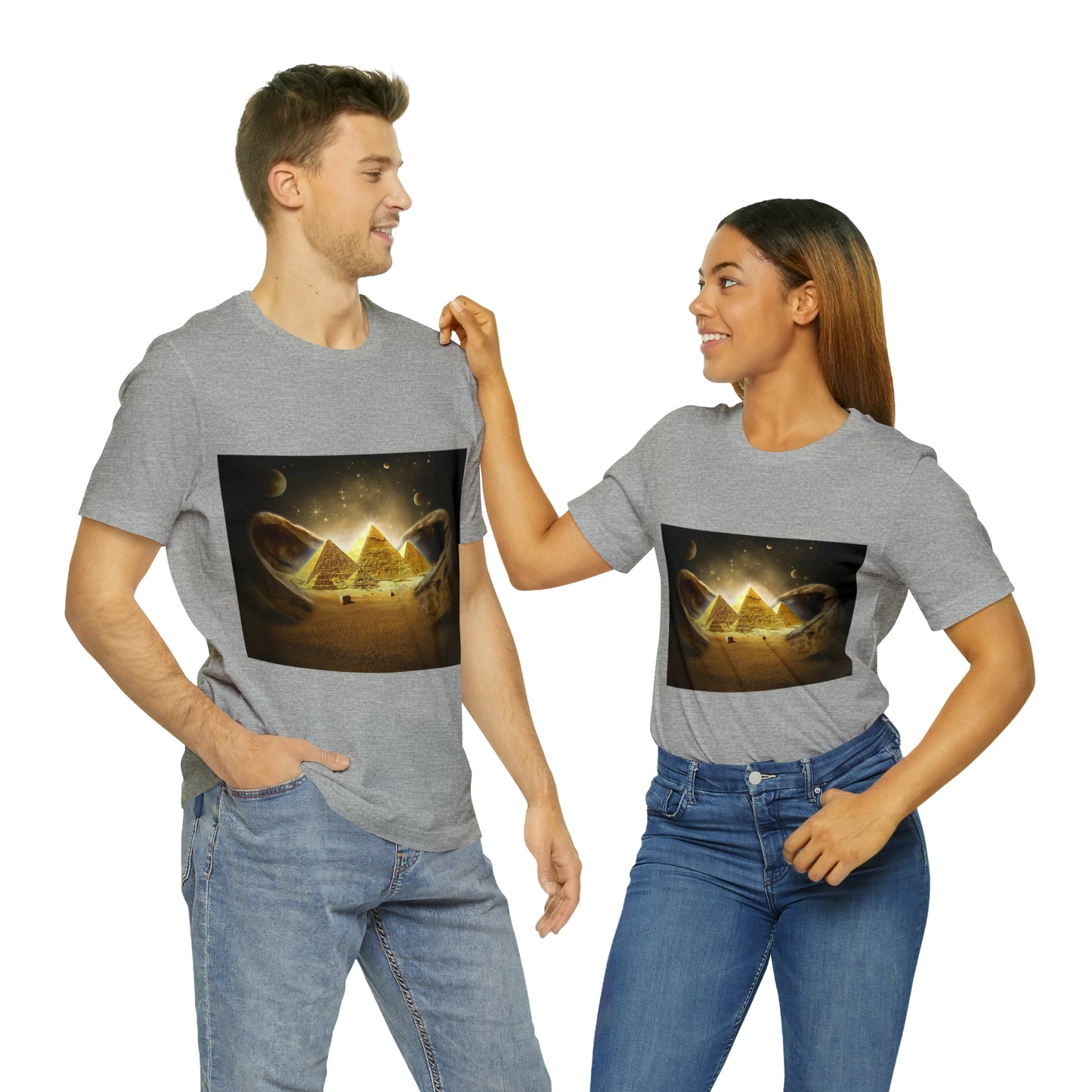 Egyptian Pyramids T-Shirt 100 % Cotton