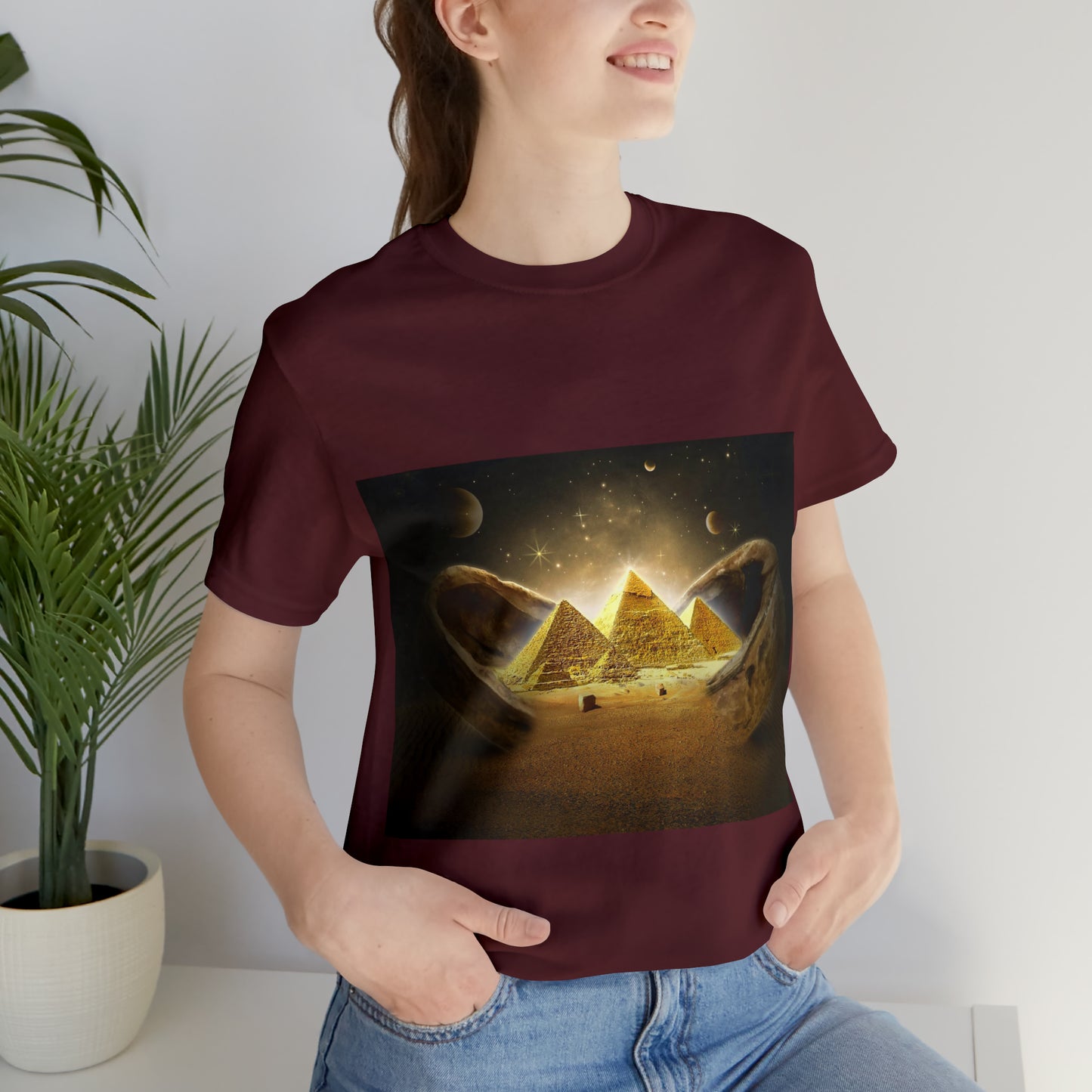 Egyptian Pyramids T-Shirt 100 % Cotton