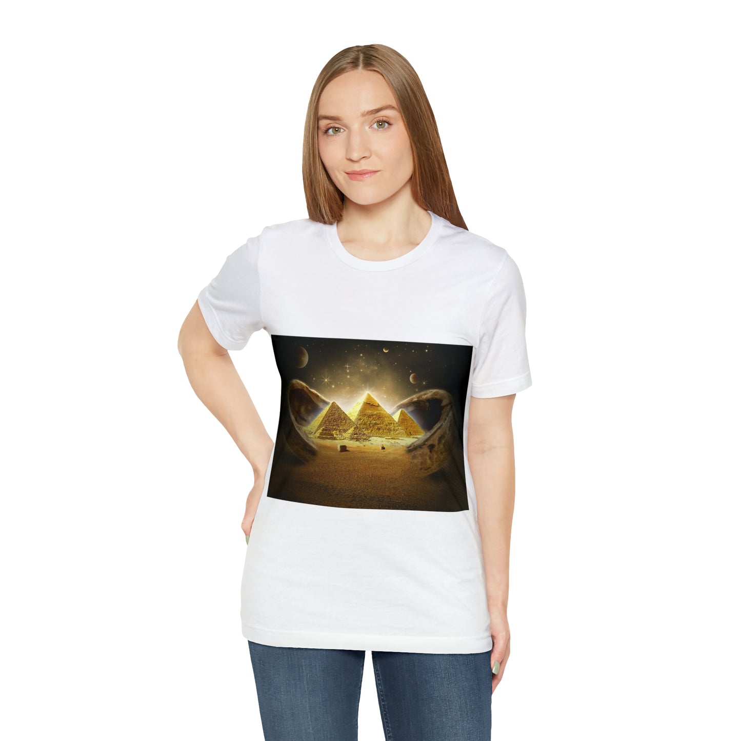 Egyptian Pyramids T-Shirt 100 % Cotton