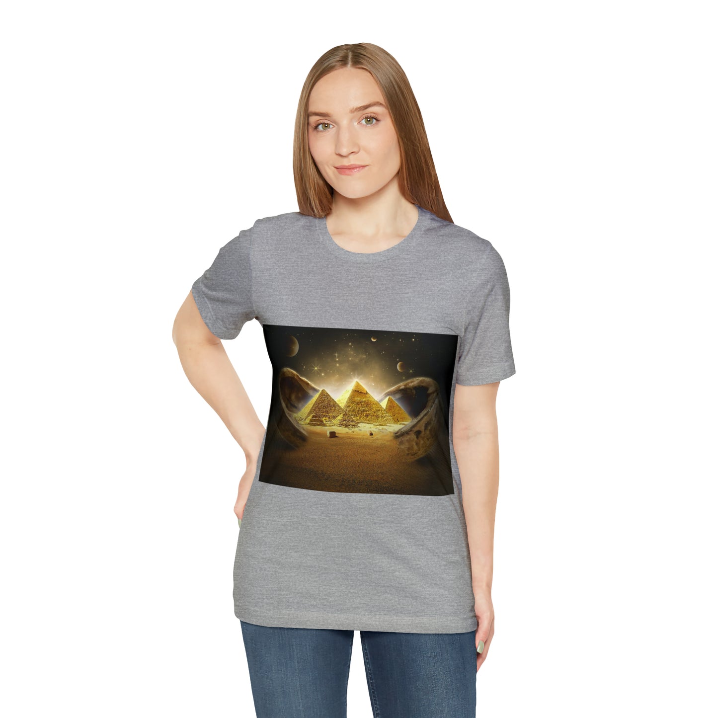 Egyptian Pyramids T-Shirt 100 % Cotton