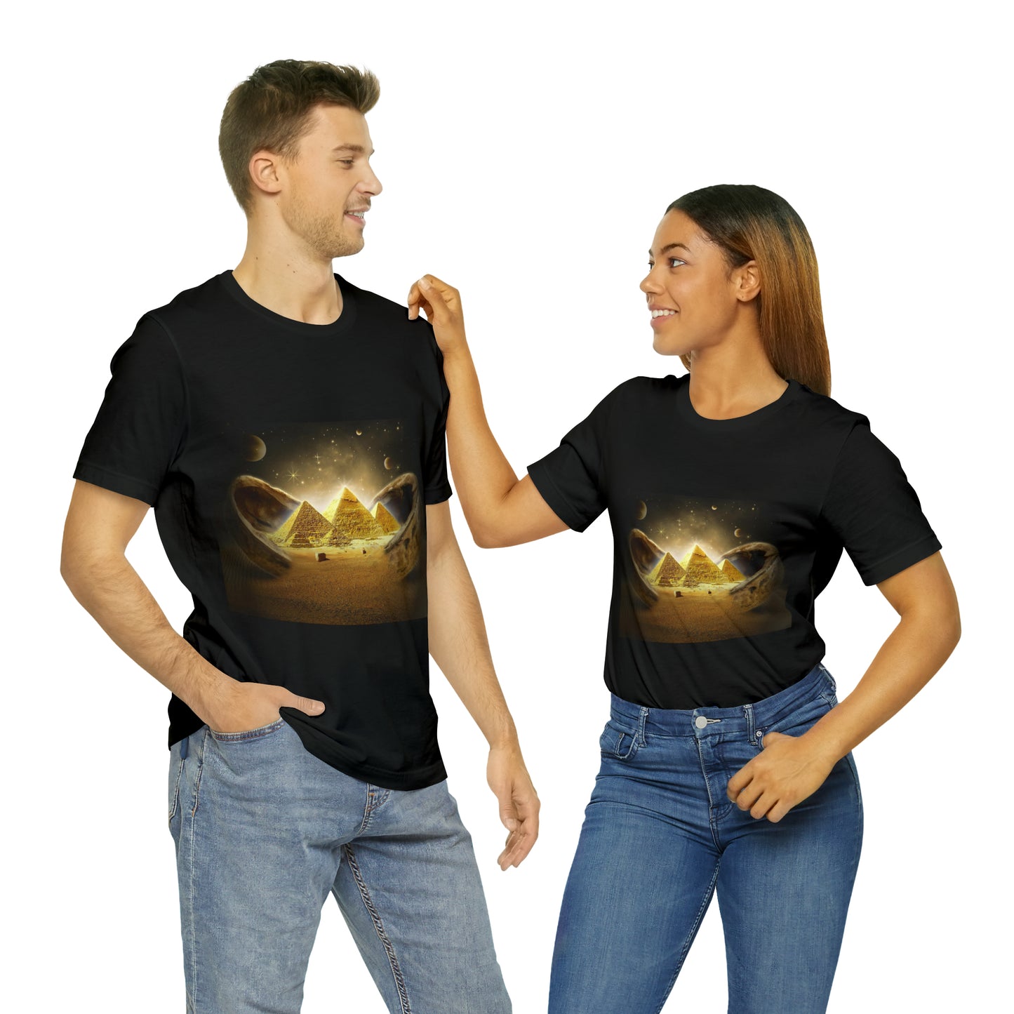 Egyptian Pyramids T-Shirt 100 % Cotton