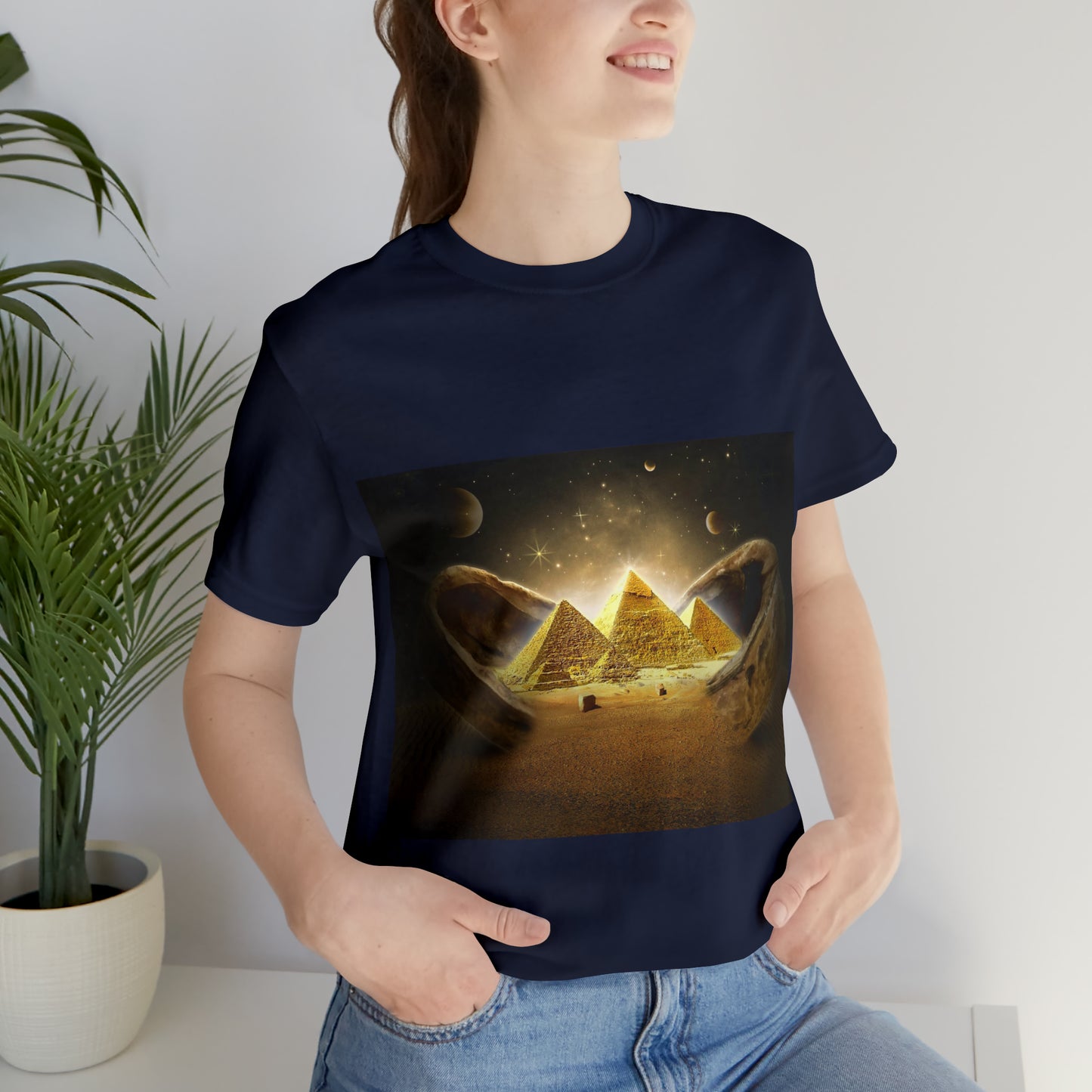 Egyptian Pyramids T-Shirt 100 % Cotton
