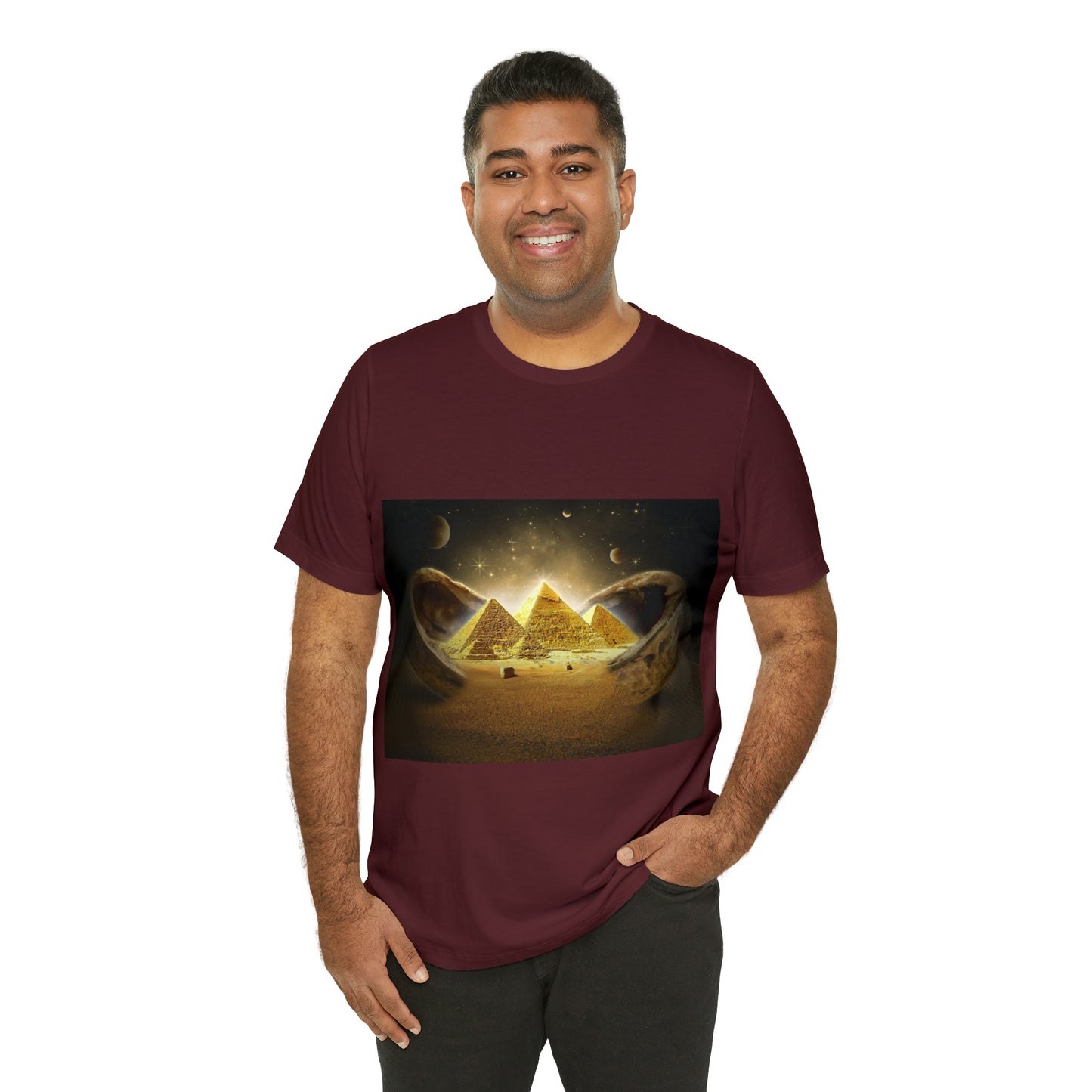 Egyptian Pyramids T-Shirt 100 % Cotton