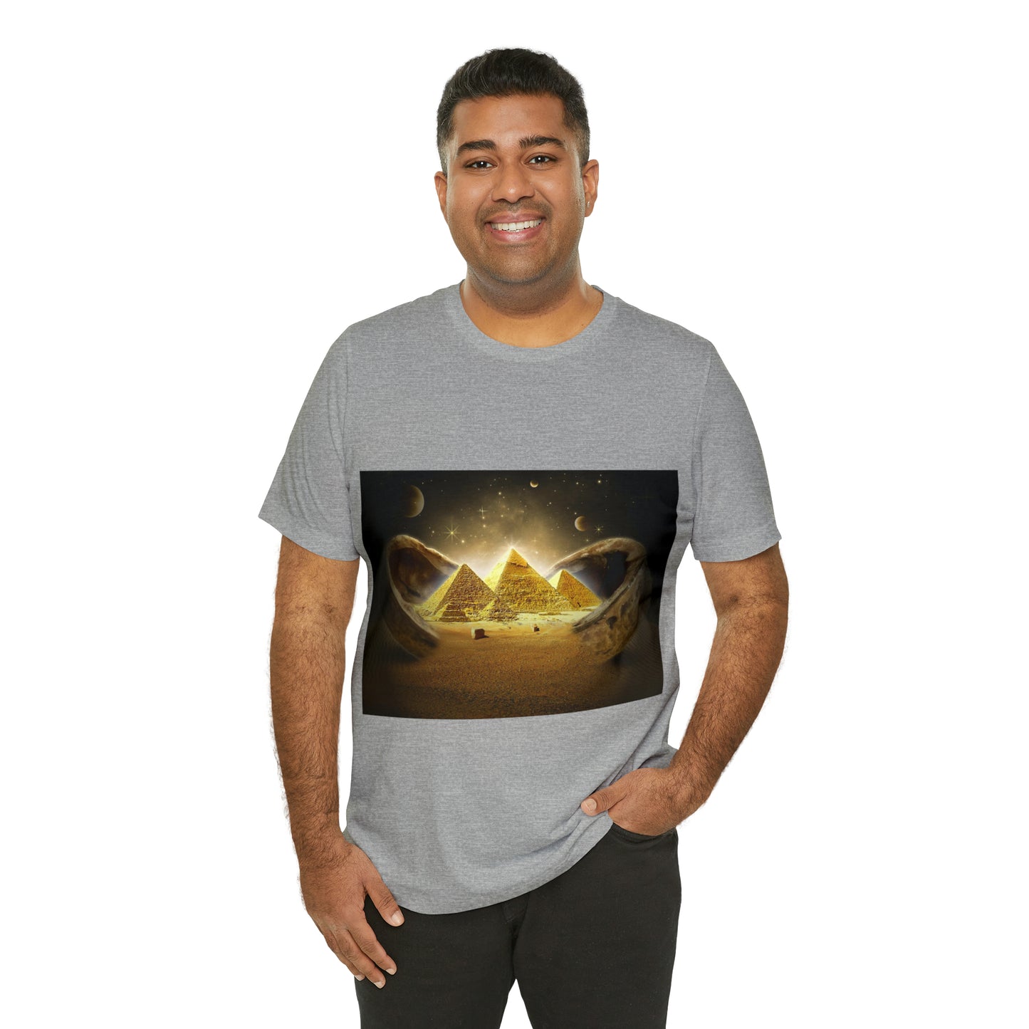 Egyptian Pyramids T-Shirt 100 % Cotton