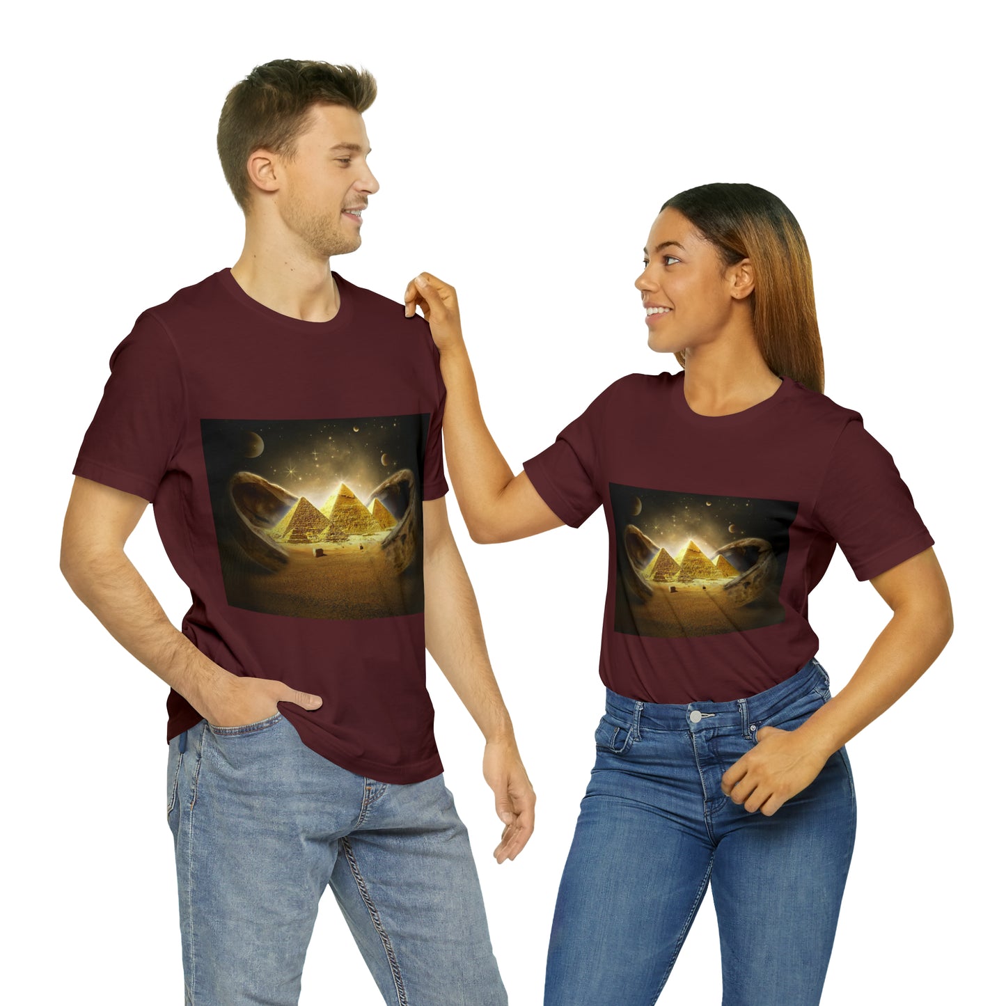 Egyptian Pyramids T-Shirt 100 % Cotton