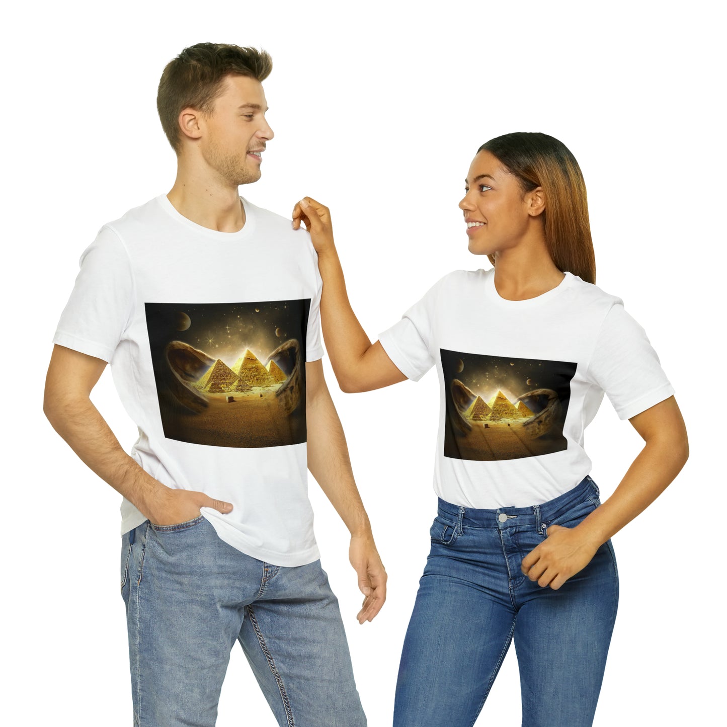 Egyptian Pyramids T-Shirt 100 % Cotton