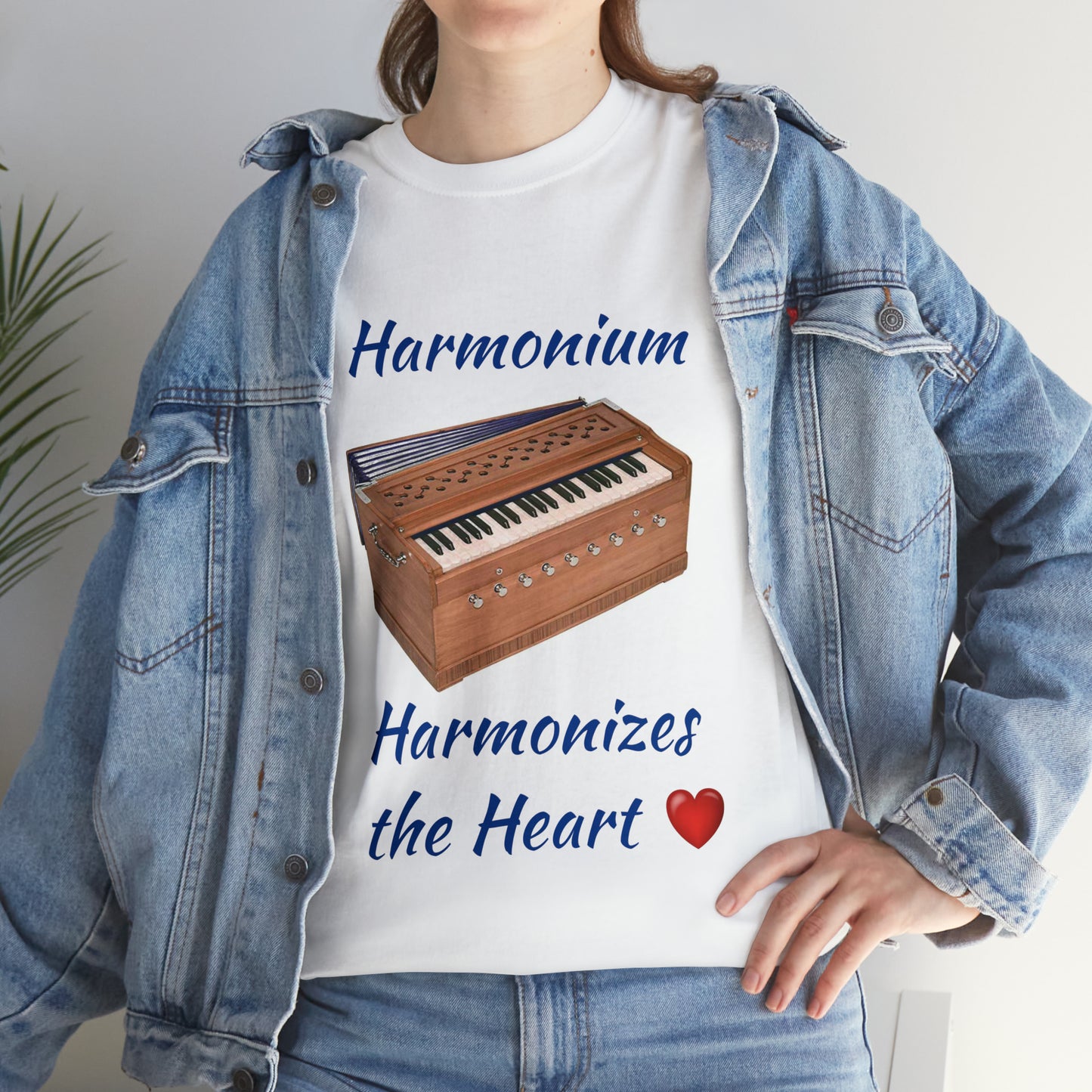 Unisex Heavy Cotton Tee - Harmonium Harmony