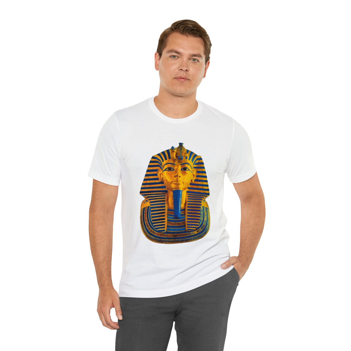 King Tut T-Shirt White 100 % Cotton