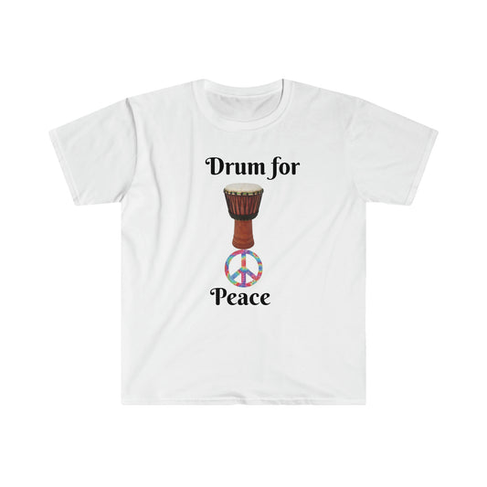 Unisex Softstyle T-Shirt - Drum for Peace