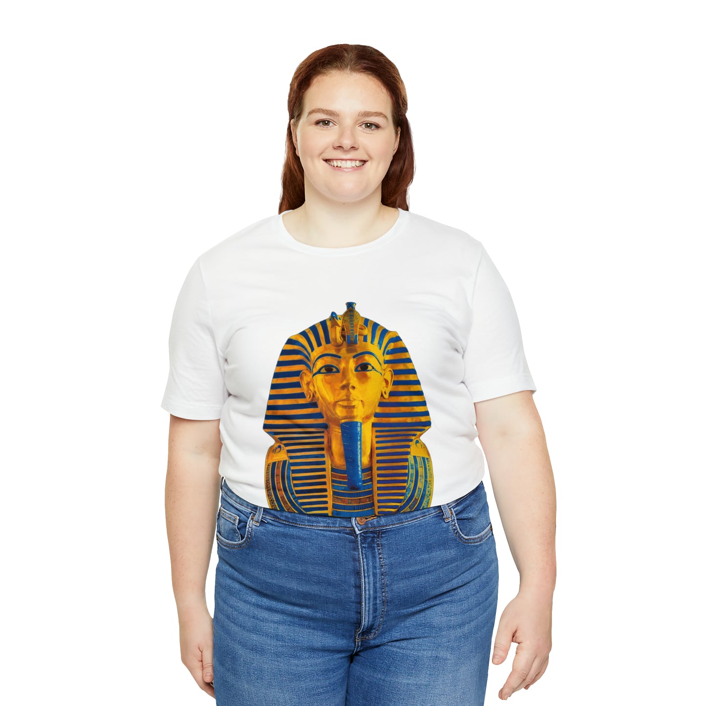 King Tut T-Shirt White 100 % Cotton