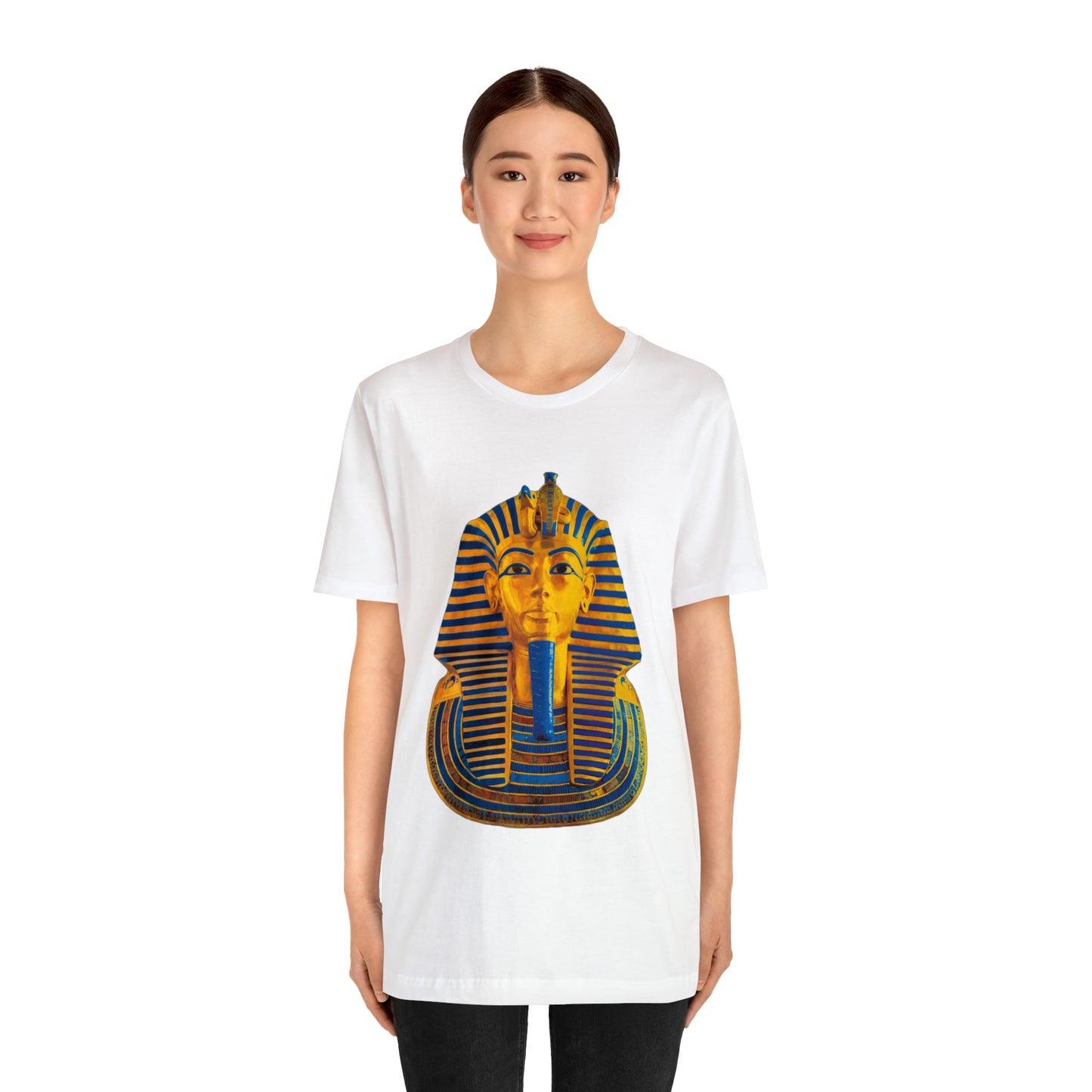 King Tut T-Shirt White 100 % Cotton