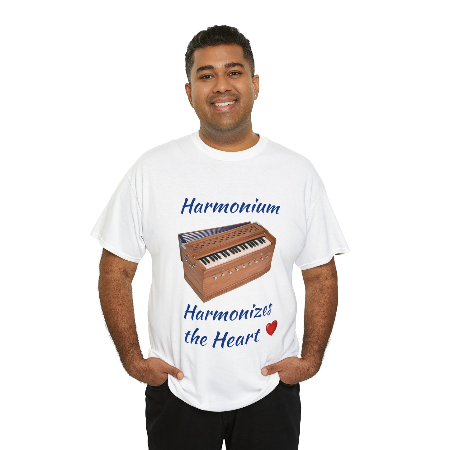 Unisex Heavy Cotton Tee - Harmonium Harmony