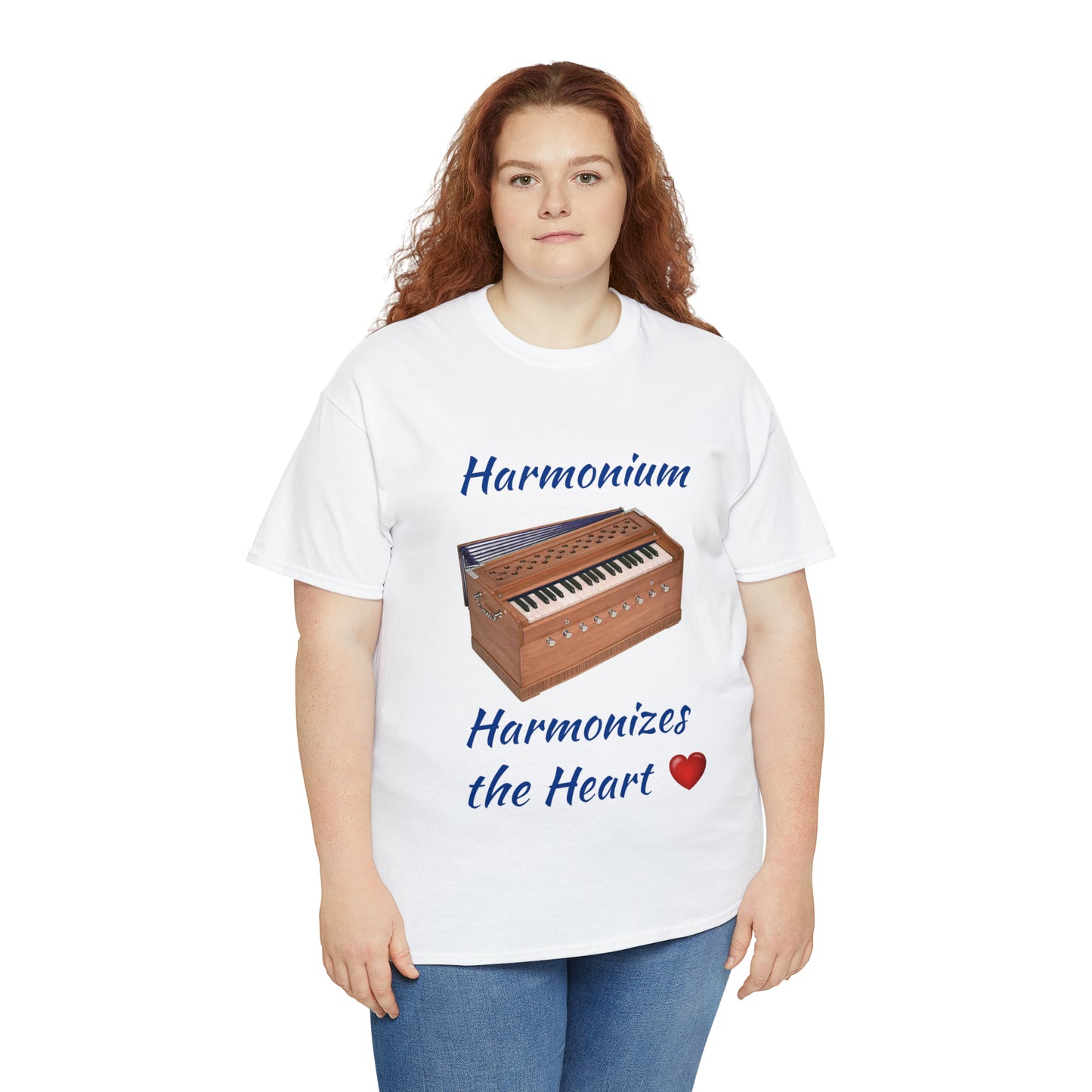 Unisex Heavy Cotton Tee - Harmonium Harmony