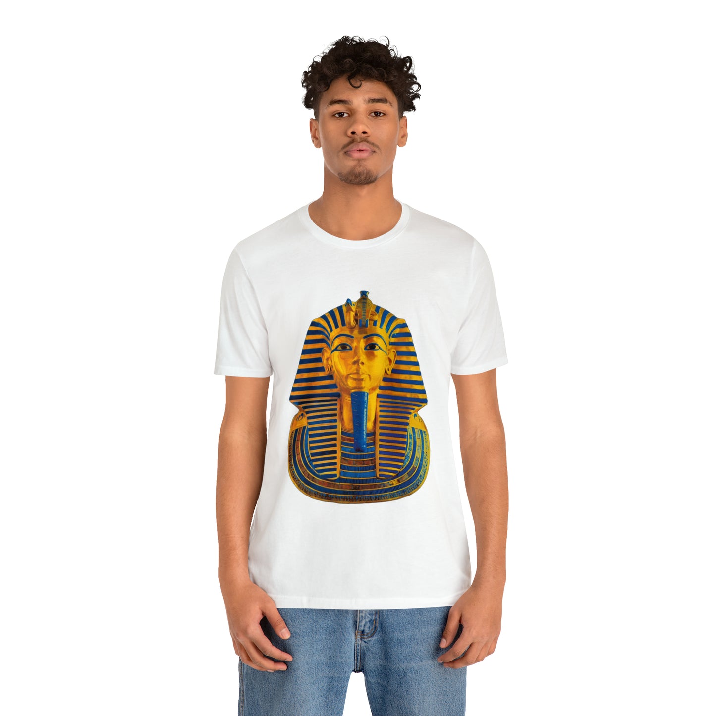 King Tut T-Shirt White 100 % Cotton