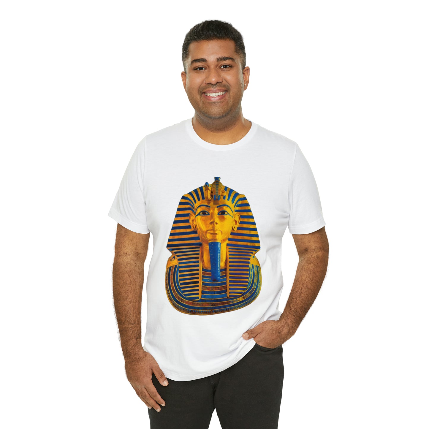 King Tut T-Shirt White 100 % Cotton