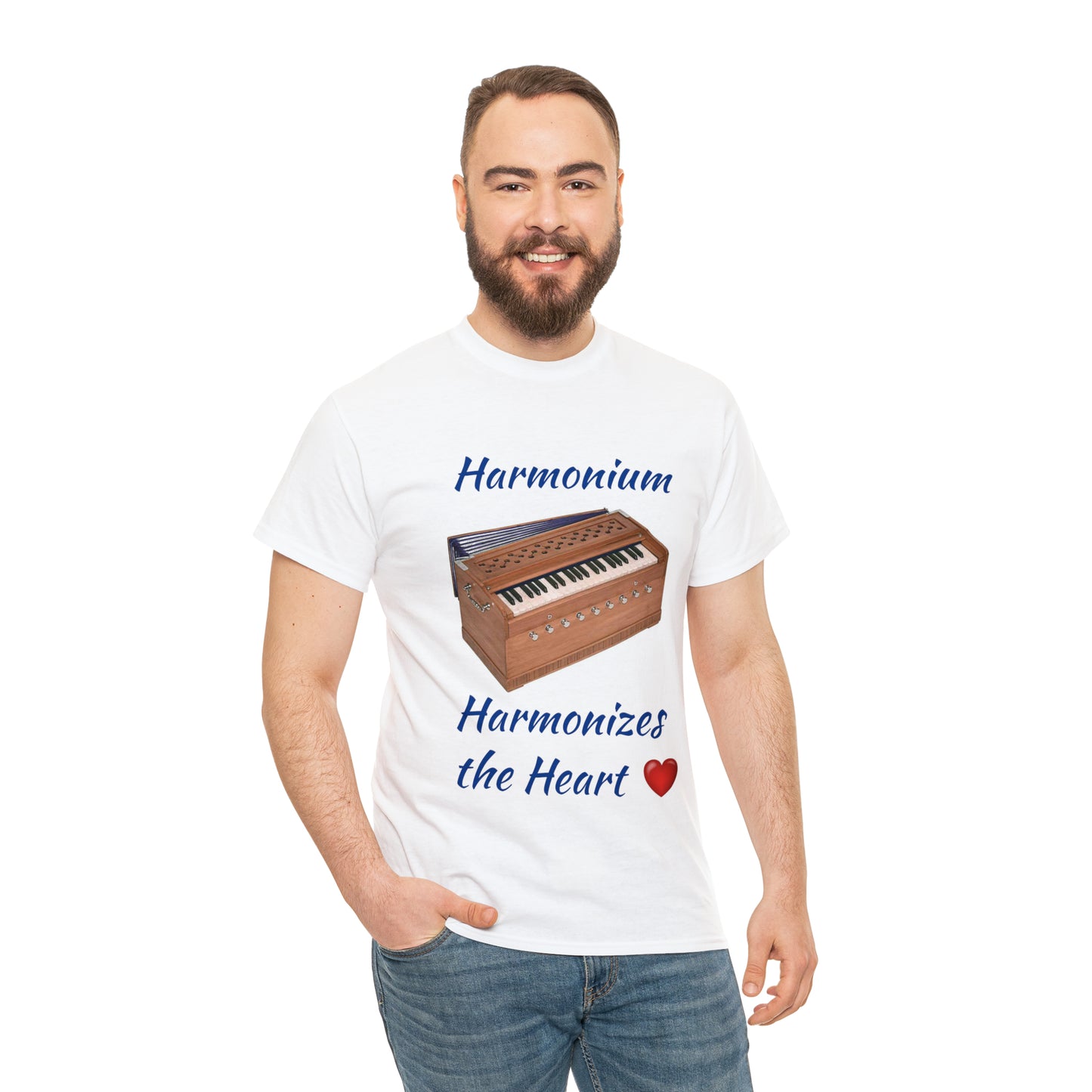 Unisex Heavy Cotton Tee - Harmonium Harmony