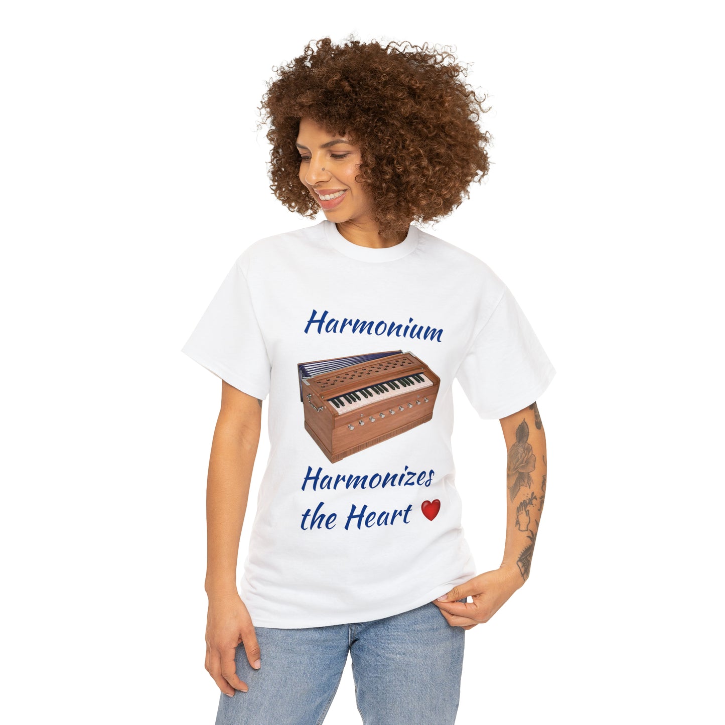 Unisex Heavy Cotton Tee - Harmonium Harmony