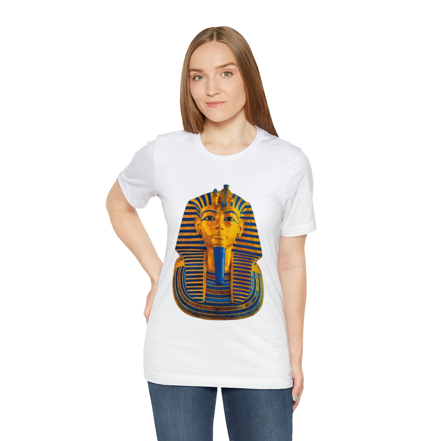 King Tut T-Shirt White 100 % Cotton